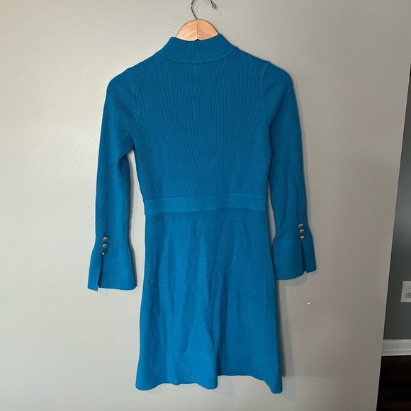 NWT Ann Taylor Ribbed Button Cuff Sweater Dress - Picture 5 of 14